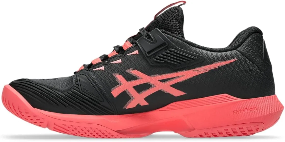 Кроссовки теннисные ASICS Solution Speed FF 4, Black/Sienna — фото 2