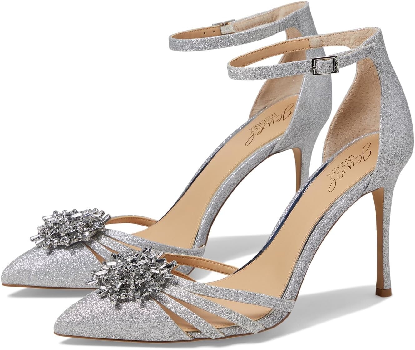 

Туфли Violette Jewel Badgley Mischka, цвет Silver