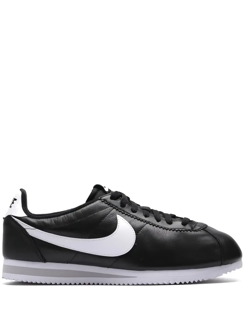 Классические кроссовки Cortez премиум-класса на шнуровке Nike, черный