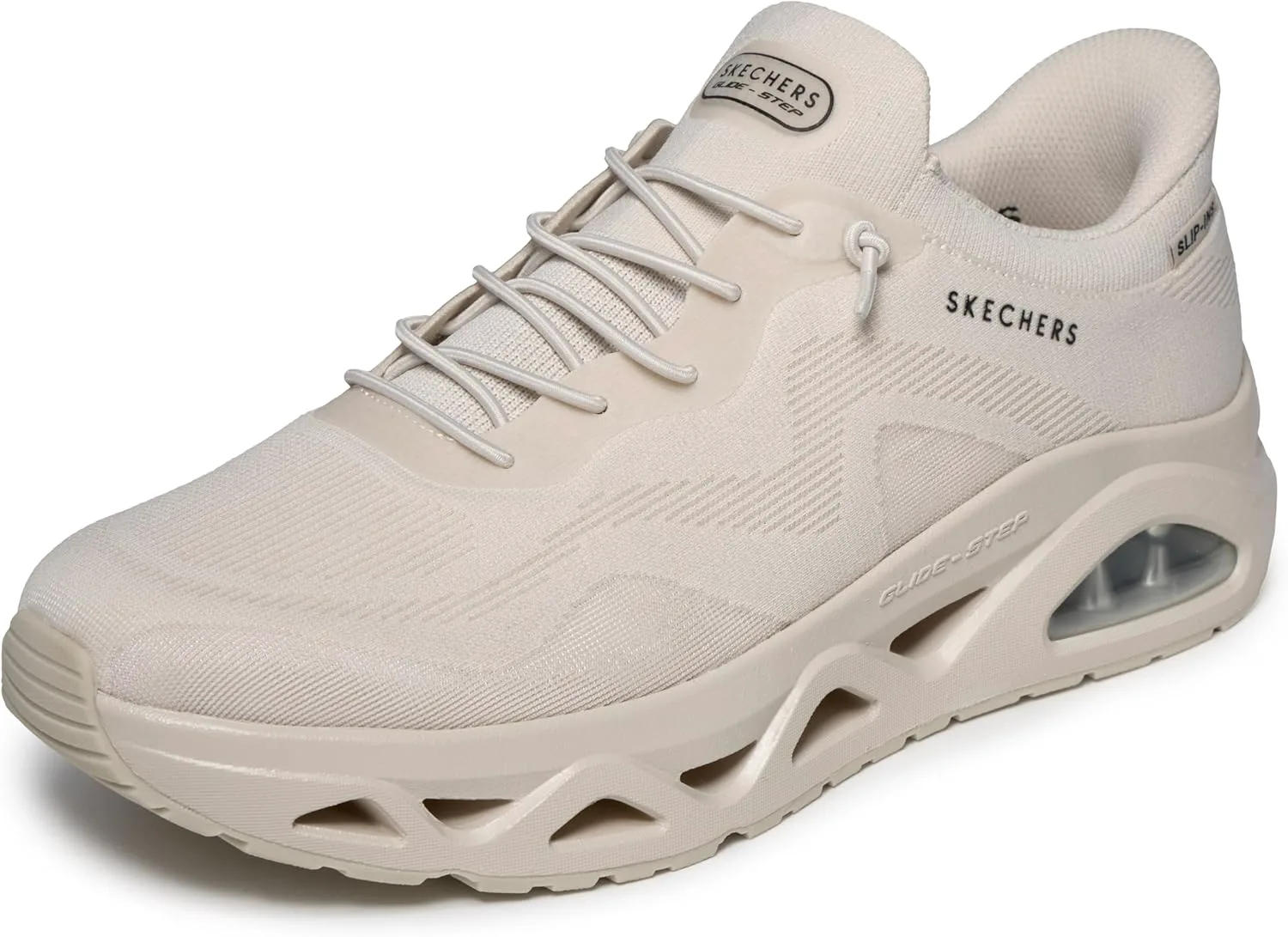 Мужские кроссовки Skechers Uno Glide-Step Gliders Sketch-air без шнурков