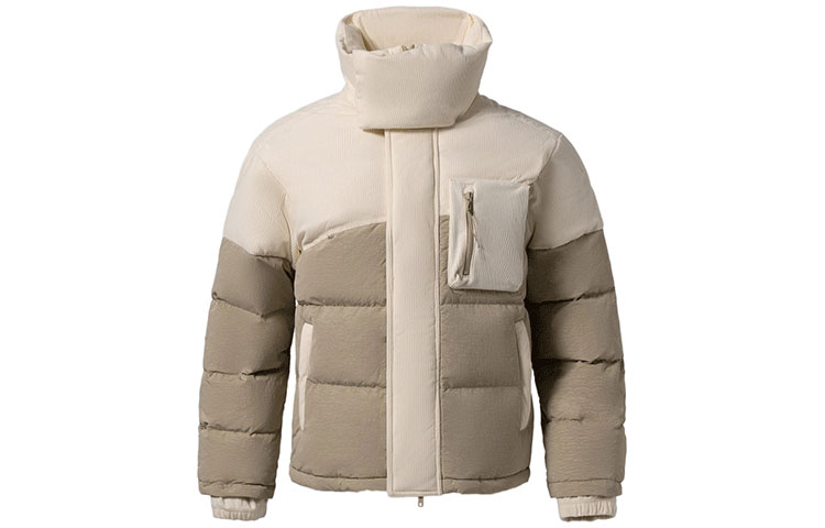 

LiNing Пуховик мужской абрикосовый, Apricot