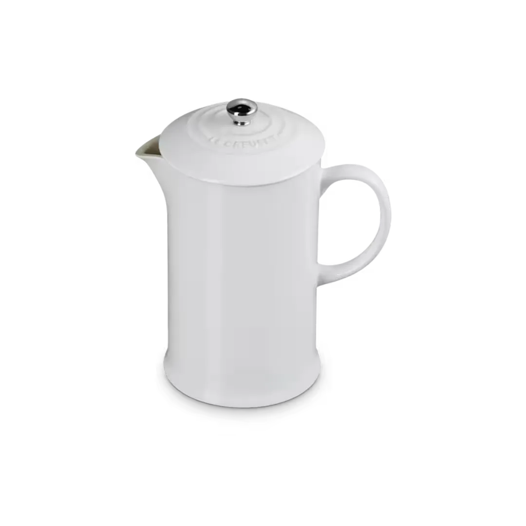 Керамическая пресс-кофеварка Le Creuset из керамогранита, белый