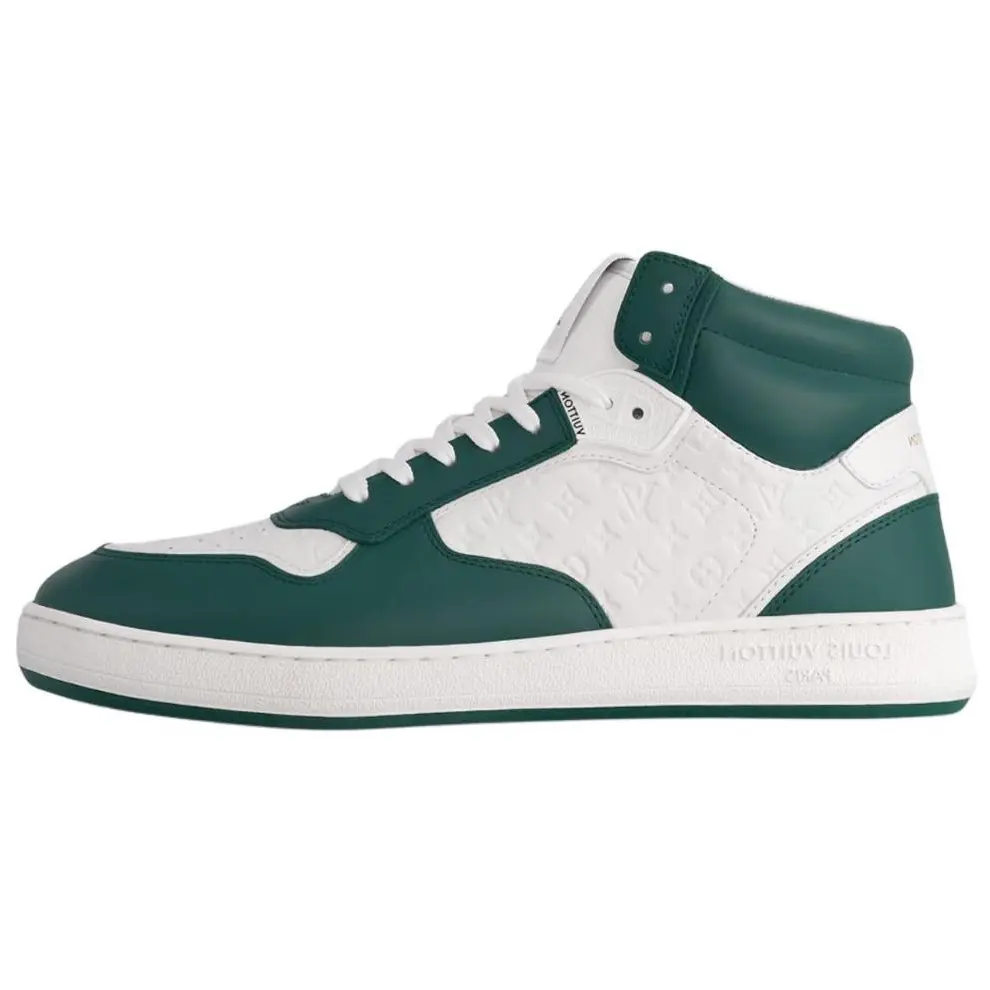 LOUIS VUITTON Stadium Low top женские скейтборд кроссовки green — фото 3