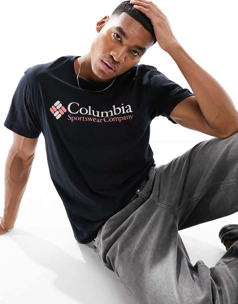 

Columbia – CSC Basic – Черная футболка с логотипом