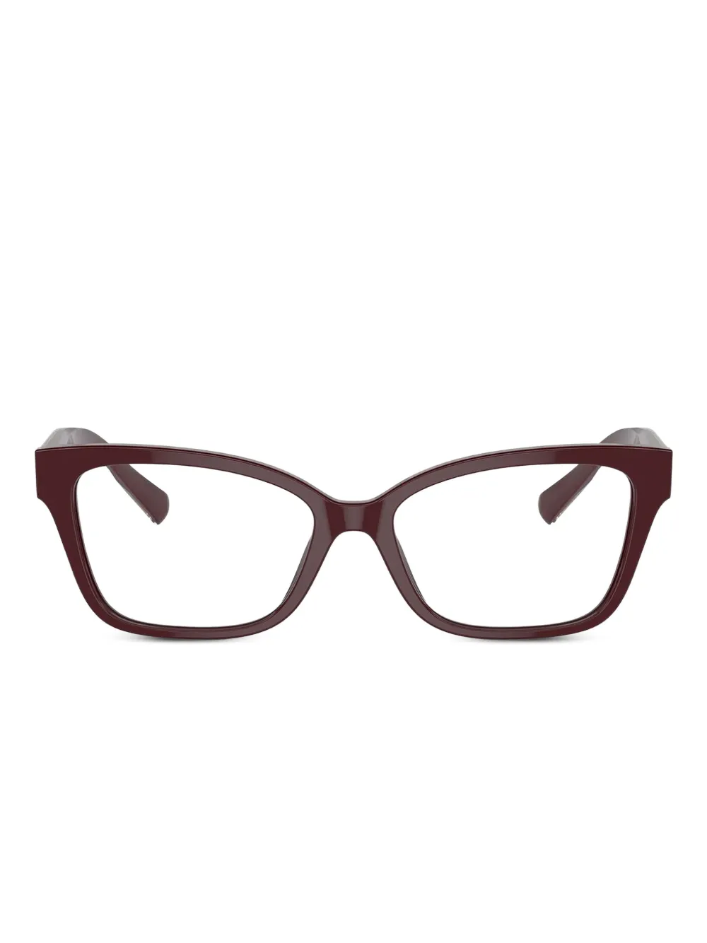 

Очки в прямоугольной оправе Tiffany & Co, красный