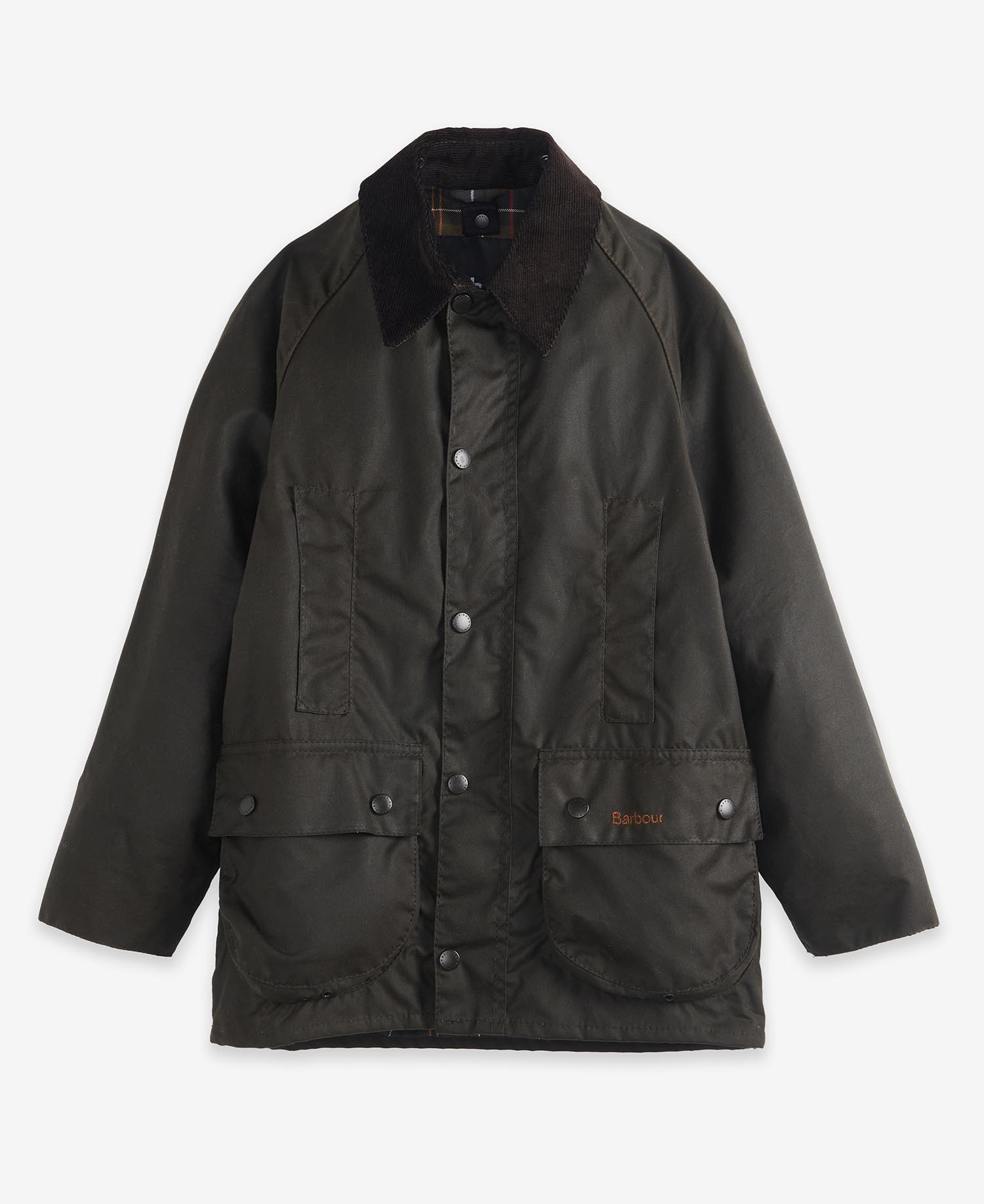

Куртка Barbour Boys' Beaufort Waxeded, оливковый