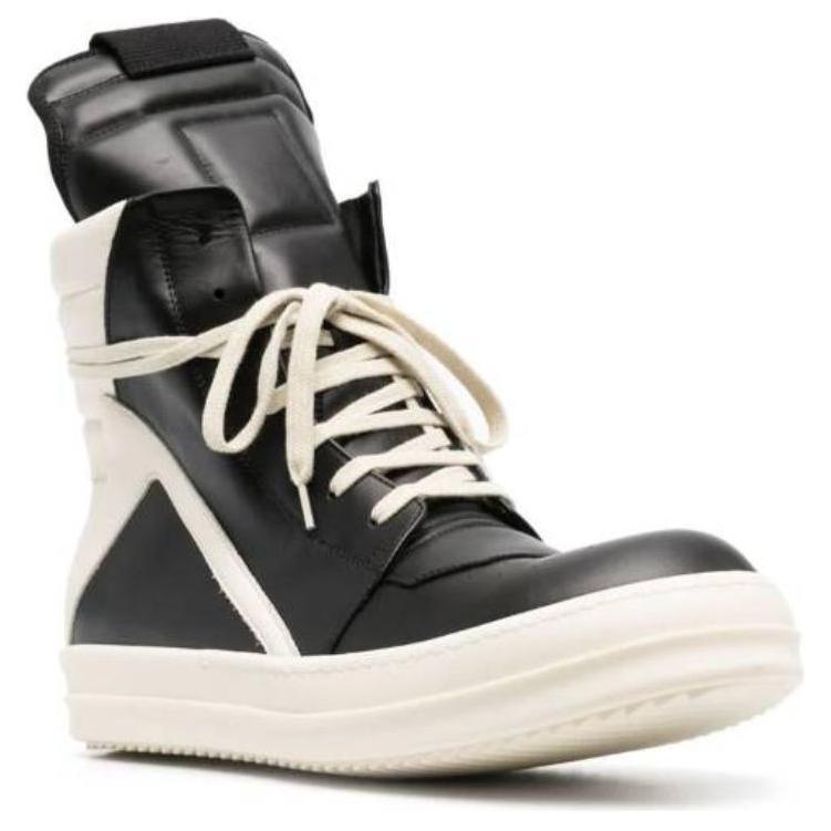 

Геобаскет Кожаные Кроссовки Высокие RICK OWENS