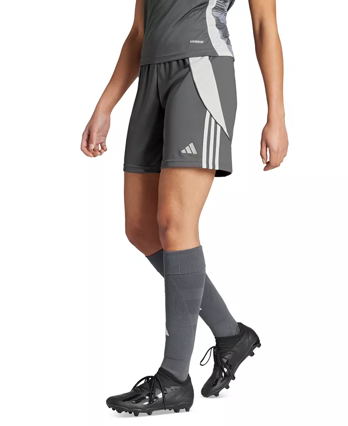 

Женские спортивные шорты Tiro 24 Performance на шнурке adidas, серый
