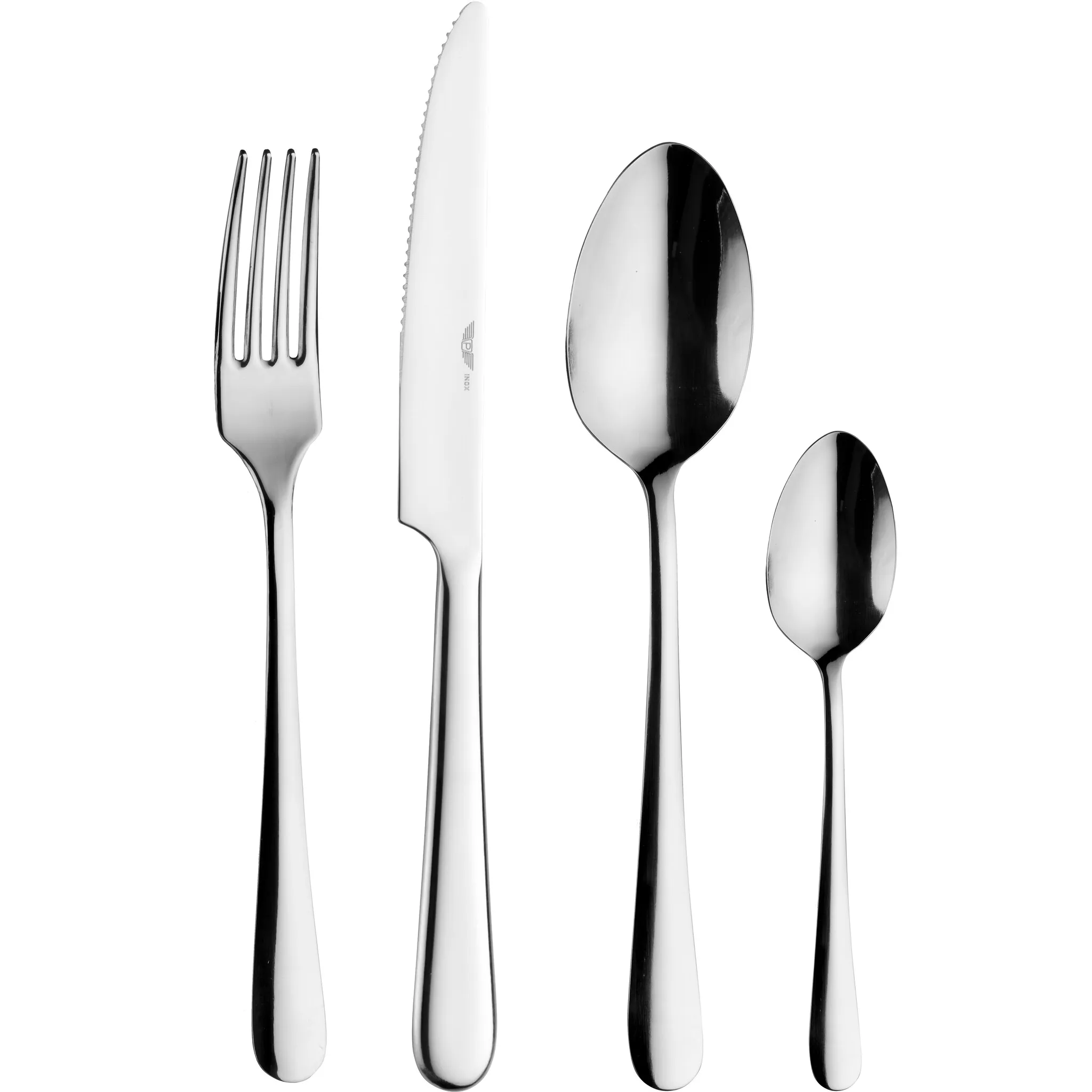 

Набор столовых приборов PINTINOX «EAT», (набор, 16 предметов), в современном, неподвластном времени дизайне, цвет edelstahlfarben
