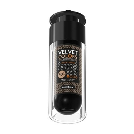 F Frezyderm Dermoceuticals Frezyderm Velvet Colors High Coverage SPF 50+ Тональная основа 30 мл - Бронзовый — фото 2