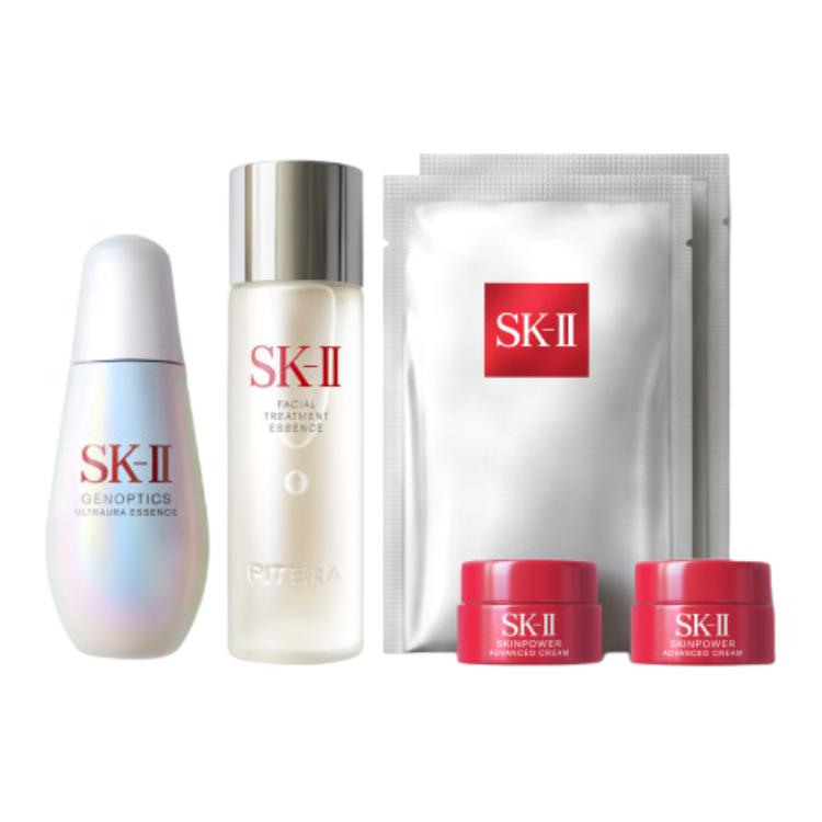 

SK II набор Photon Little Bulb Clear Essence Lotion для ухода за кожей успокаивающий увлажняющий комплект из шести предметов SK-II