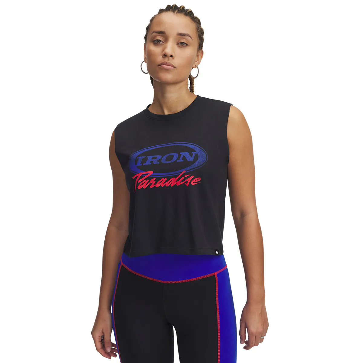 

Under Armour Женская майка Pjt Rck IP, черный