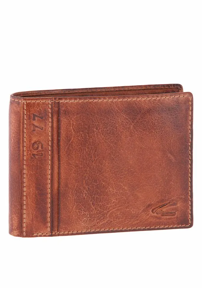 

Кошелек Camel Active "Melbourne" из высококачественной воловьей кожи с прочными швами, выглядит как подержанный, коричневый