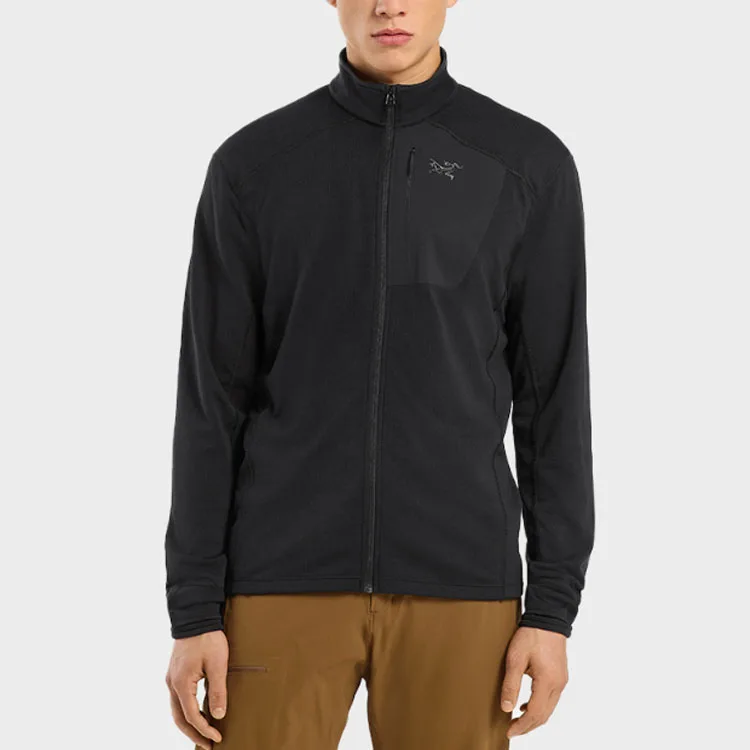 Мужская куртка Delta на молнии Arcteryx, Black Sapphire/Black Sapphire — фото 4