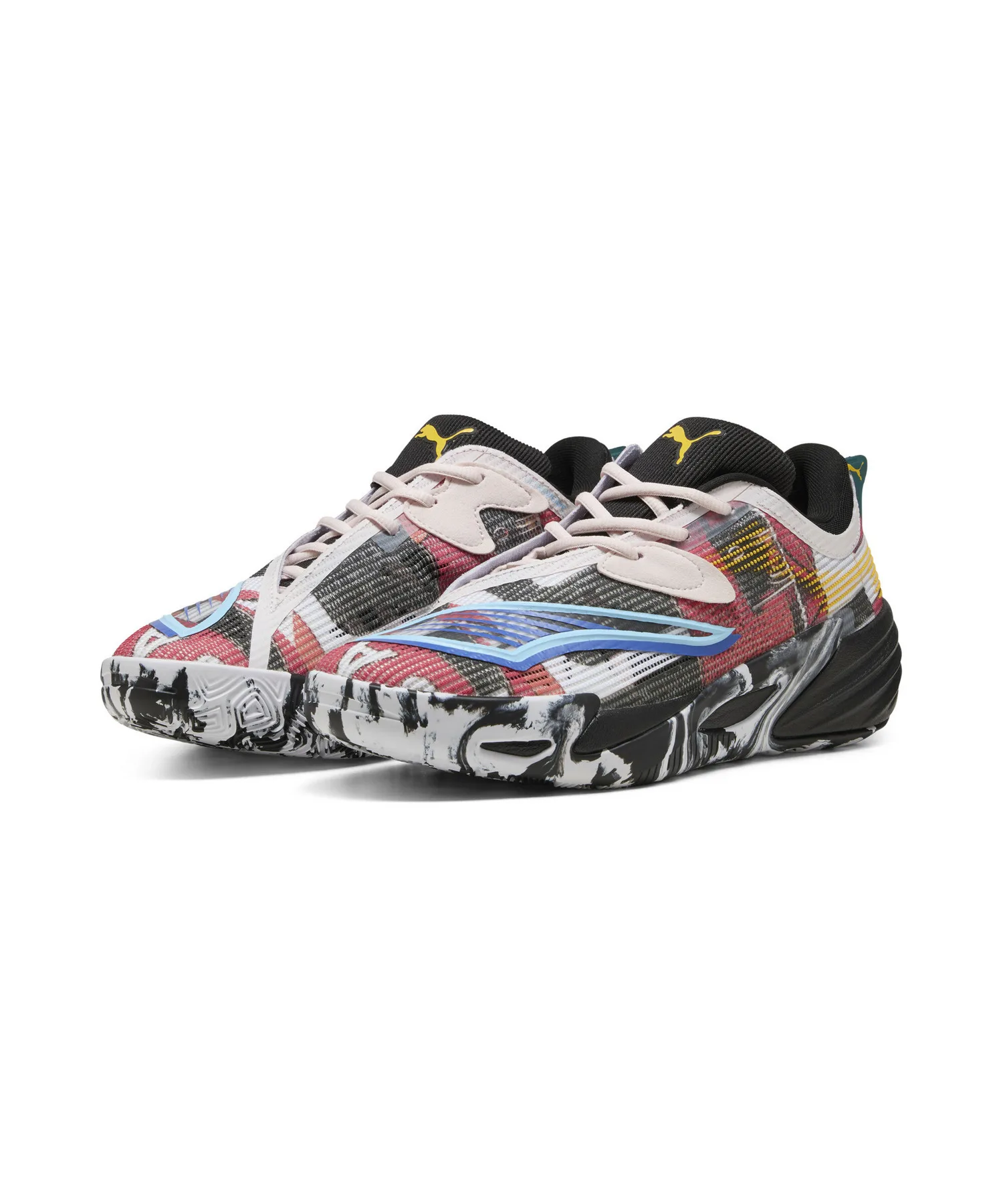Мужские кроссовки для баскетбола PUMA All-Pro NITRO 2 чёрные — фото 4