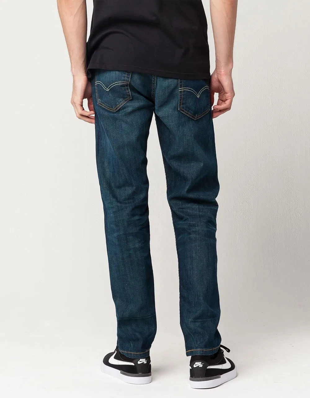 Джинсы taper fit Levi's, розовый — фото 2