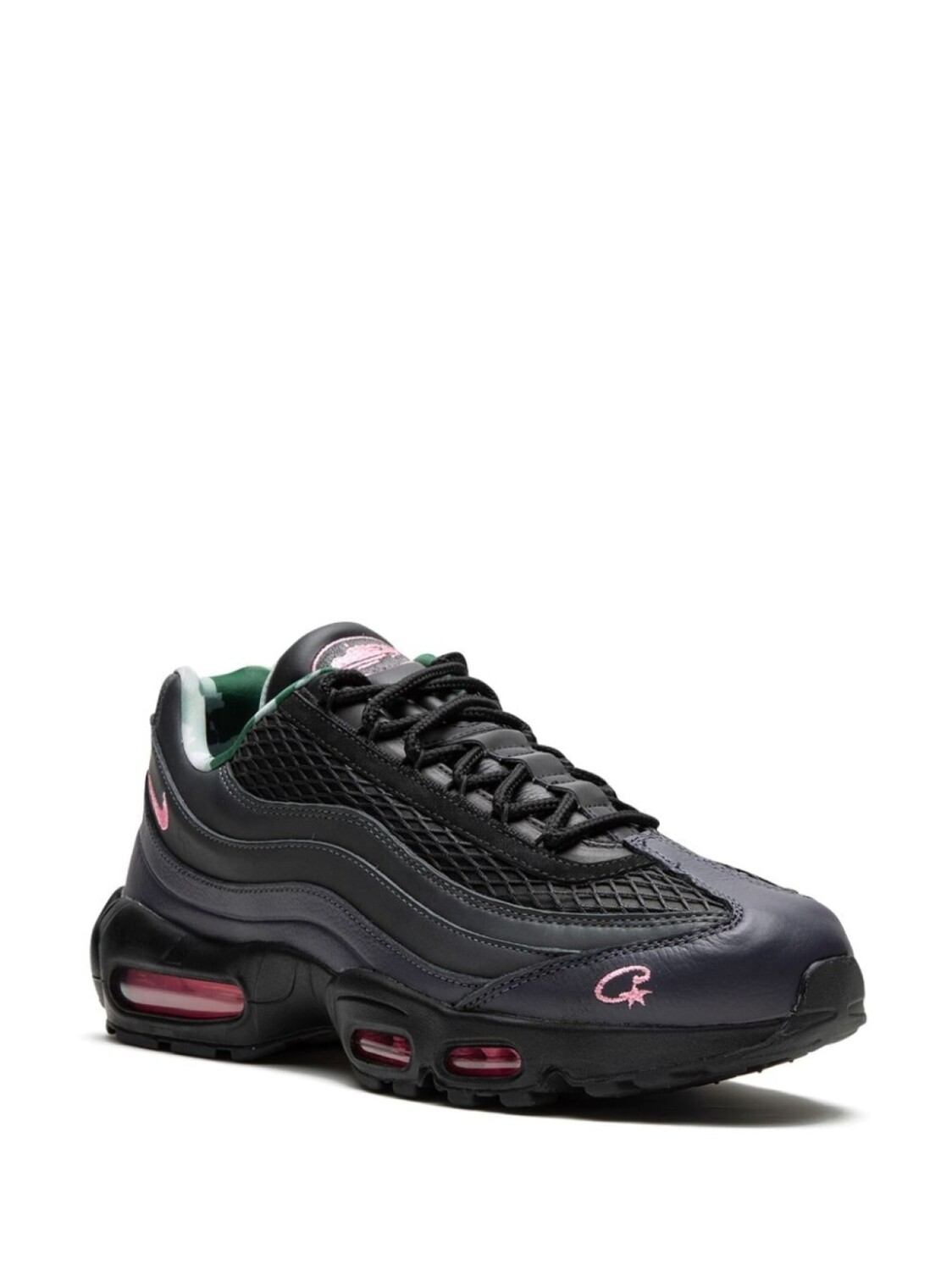 Nike кроссовки Air Max 95 Pink Beam из коллаборации с Corteiz, черный — фото 2