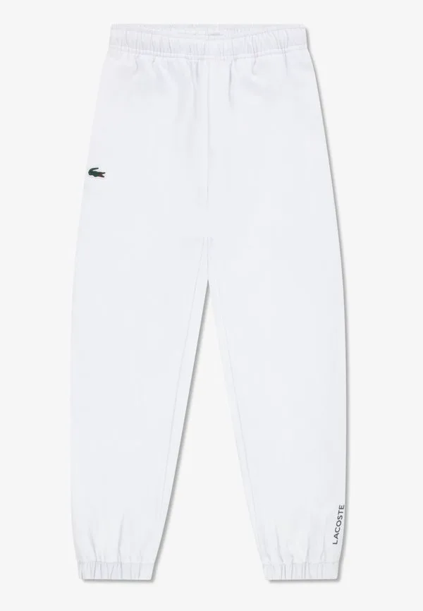 Бриллиантовые брюки Lacoste, White