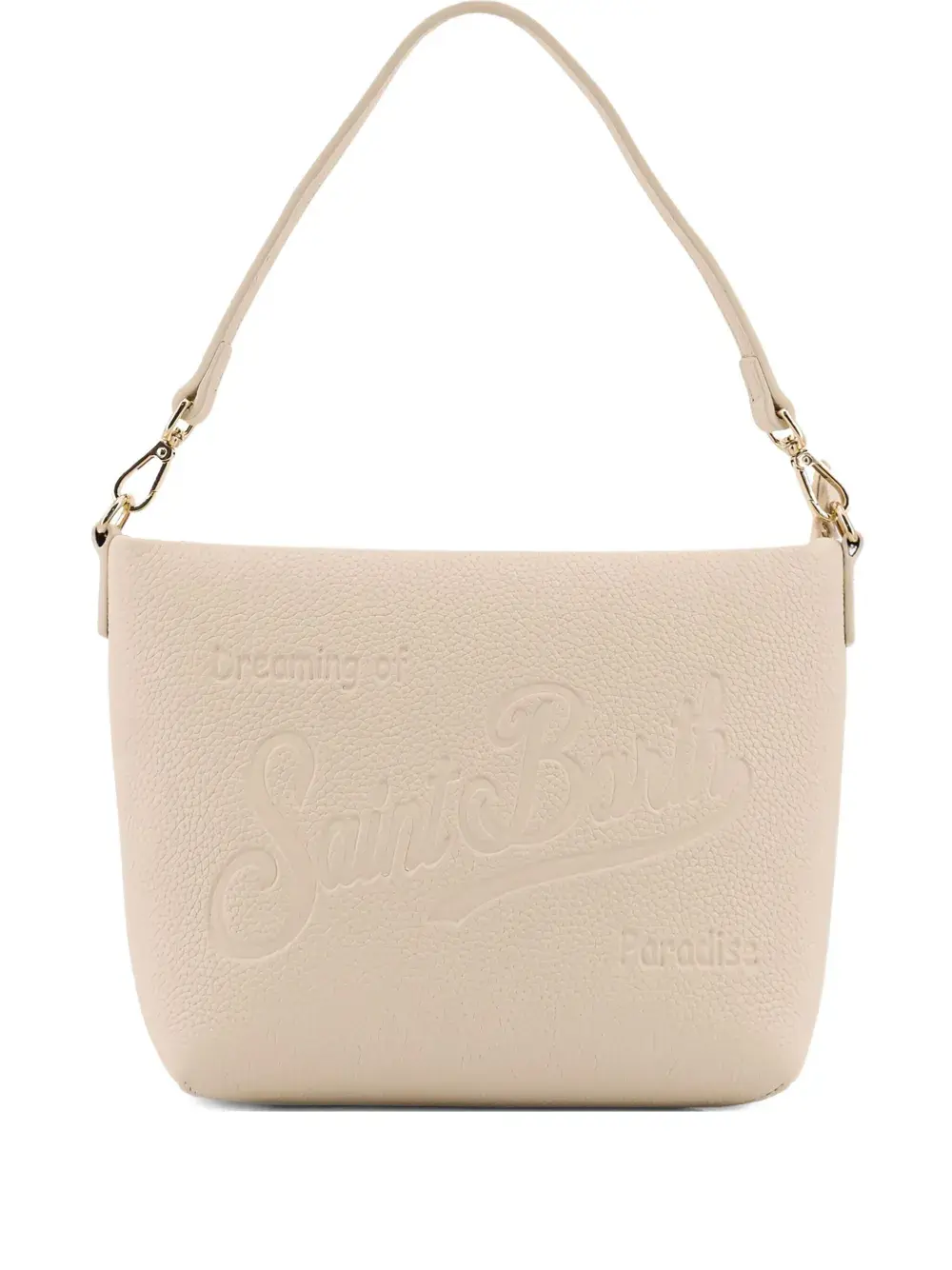 

Кожаная сумка на плечо Aline Mc2 Saint Barth, нейтральный