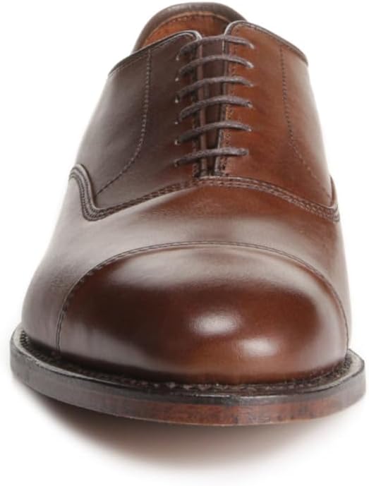 Мужские оксфорды Allen Edmonds Park Avenue с кап-носовой частью и водоотталкивающей обработкой, Vegano Coffee — фото 4
