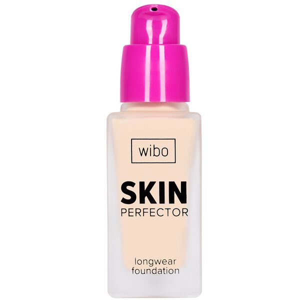 Крем для лица Wibo — Тональный 1c алебастр, Skin perfector longwear foundation, цвет 1c alabaster, 30 мл — фото 2