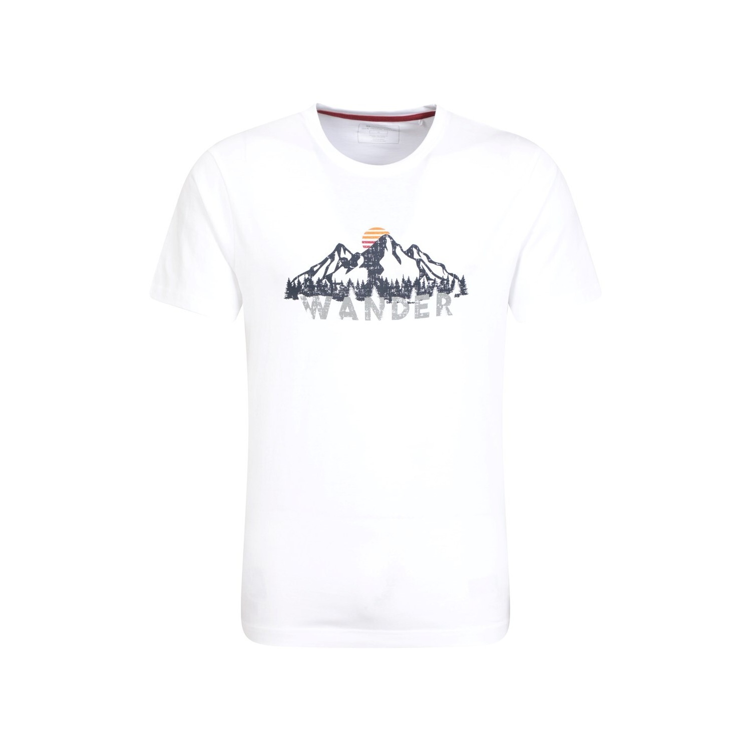 

Походная футболка из натурального хлопка Mountain Warehouse, белый