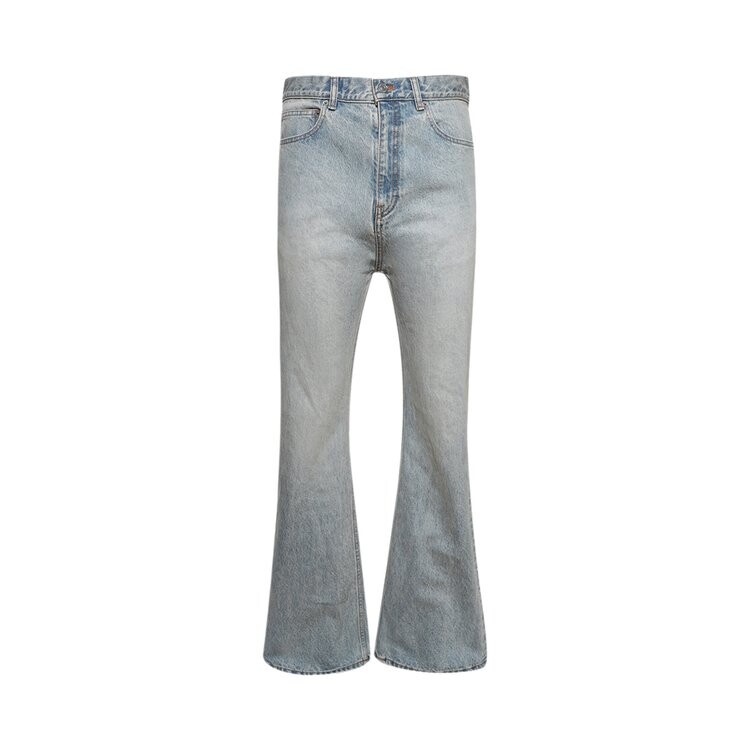 

Брюки Balenciaga Flared Pants, цвет Light Indigo/Madder