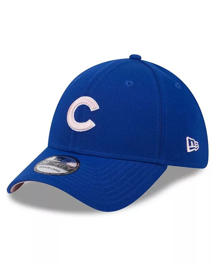 

Мужская гибкая кепка Royal Chicago Cubs 2024 ко Дню матери 39THIRTY New Era, синий