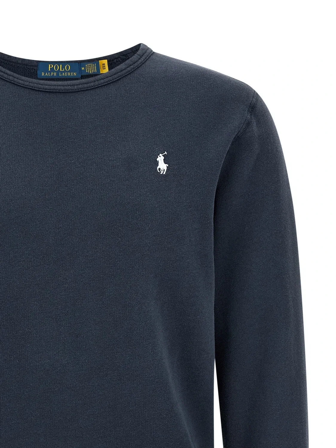Толстовка из хлопка с петлевидной изнанкой POLO RALPH LAUREN, синий — фото 3