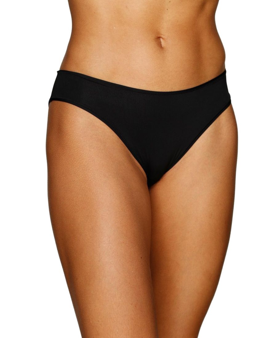 

Женские базовые трусики-хипстеры, комплект из 2 штук LASCANA, Black