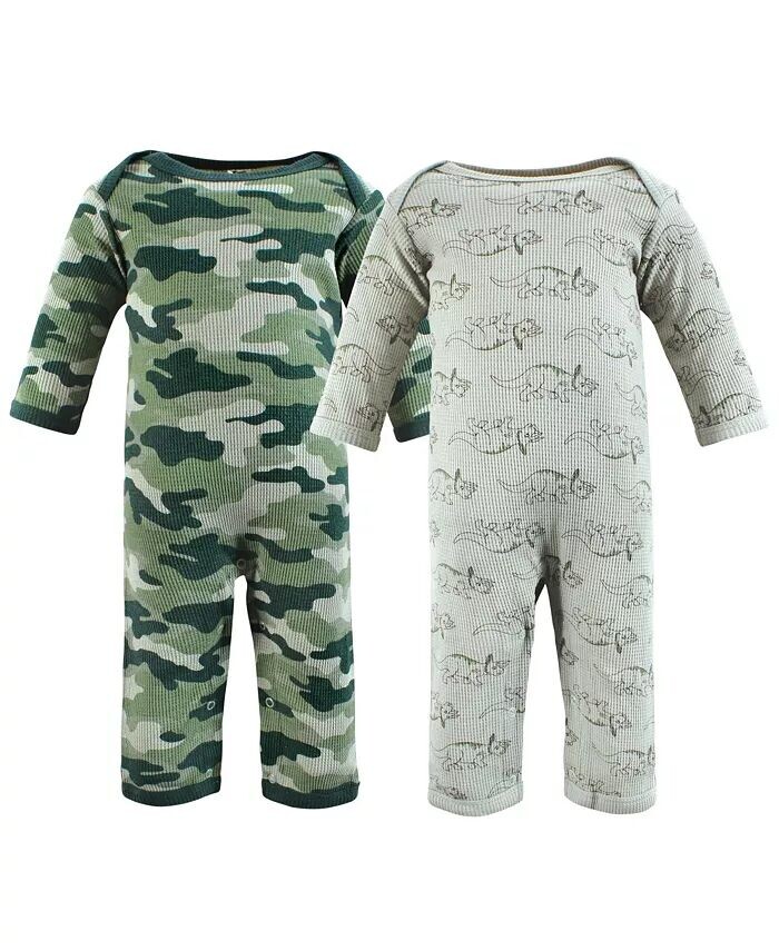 

Термокомбинезон для маленьких мальчиков, 2 шт, Sage Dinosaur Hudson Baby, зеленый