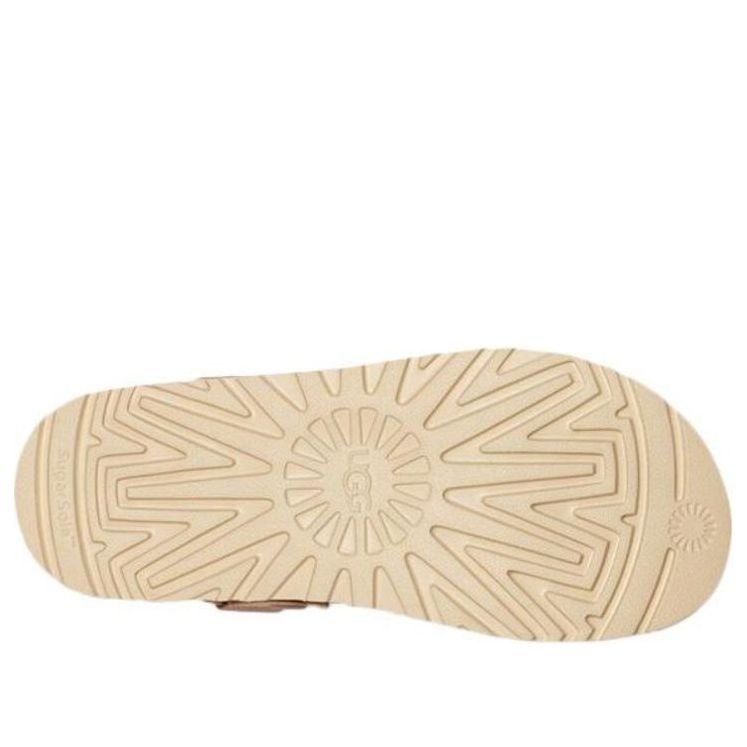 Сандалии (WMNS) UGG Goldenstar Clog 'Driftwood', желто-коричневый — фото 4