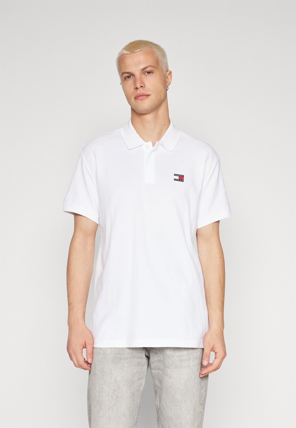 

Рубашка-поло BADGE Tommy Jeans, белый