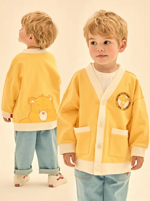 Хлопковый кардиган Funshine Bear