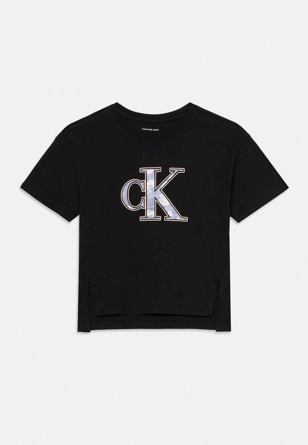 

Футболка с принтом FILED IN MONOLOGO TEE Calvin Klein Jeans, черный