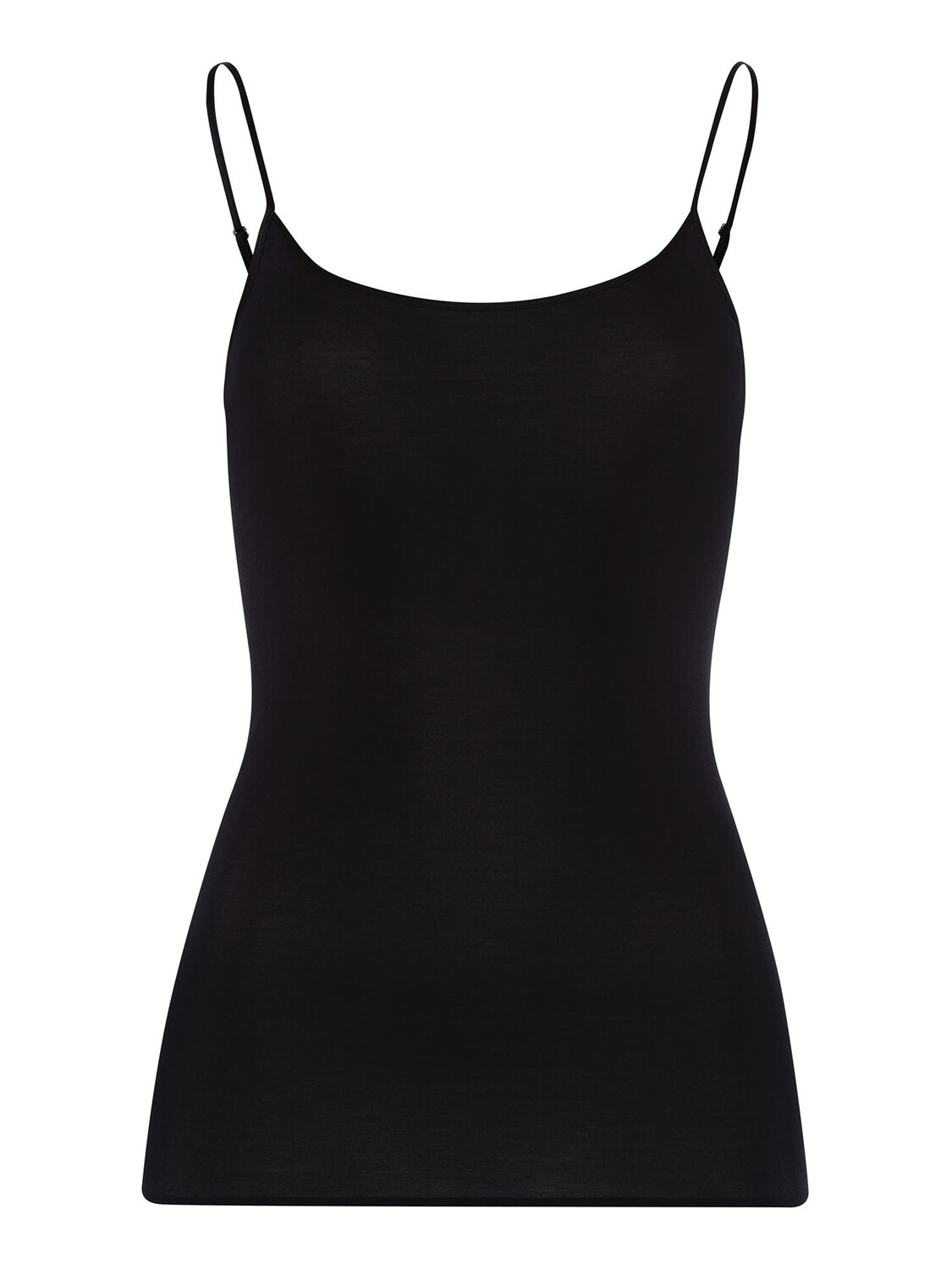 

Топ Hanro Spaghetti Cotton Seamless, черный