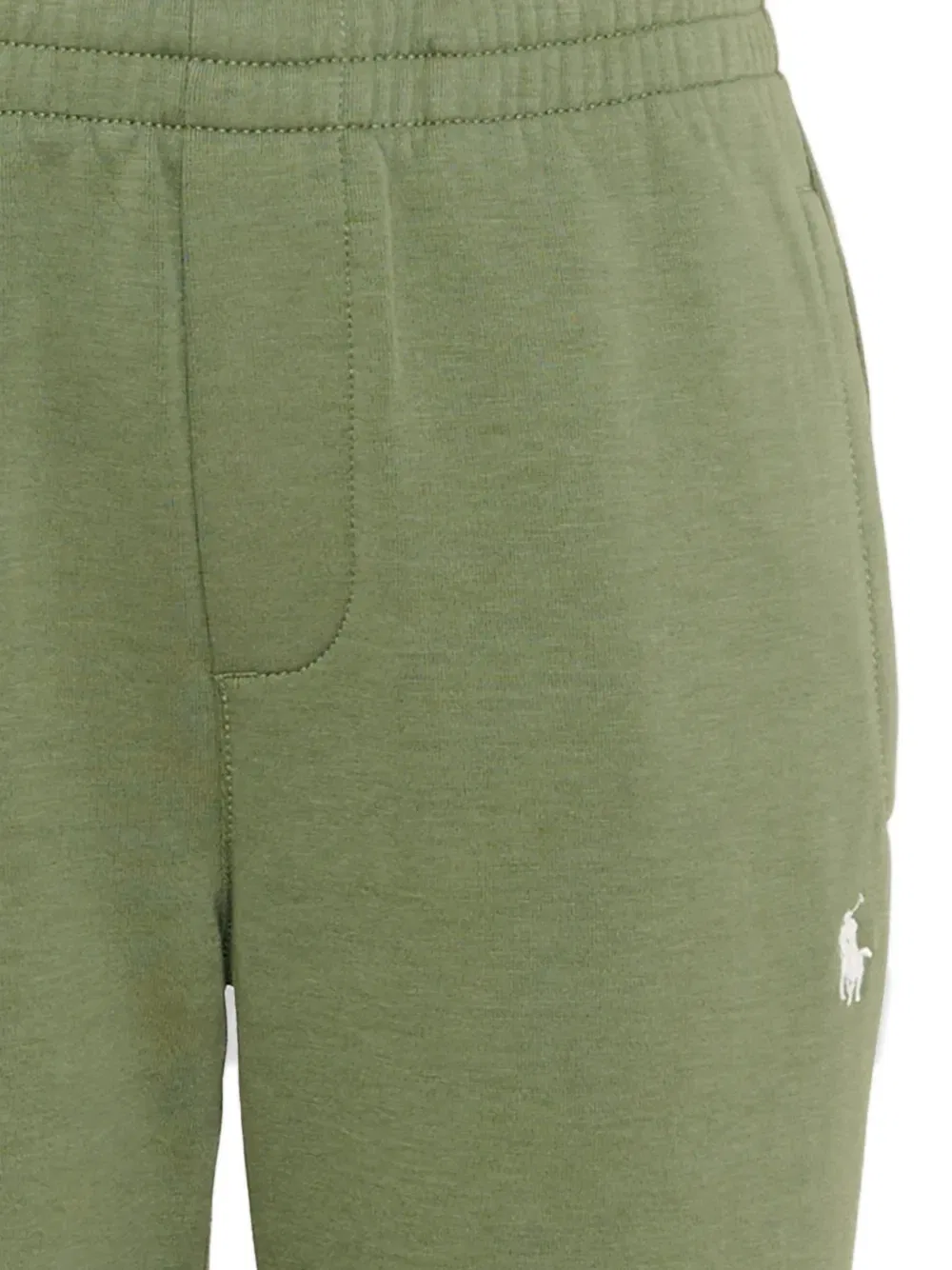Спортивные брюки с вышитым логотипом Polo Ralph Lauren Kids, зеленый — фото 3
