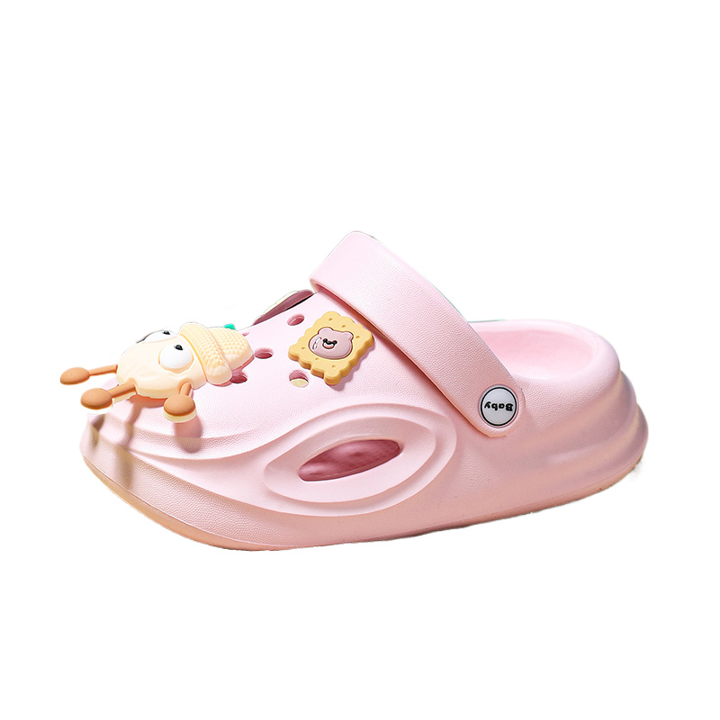 

Сабо Kids' Slip Resistant Anti Kick Abrasion Resistant Rebound Breathable Kids Clogs NEZHACHAOHAI, розовый