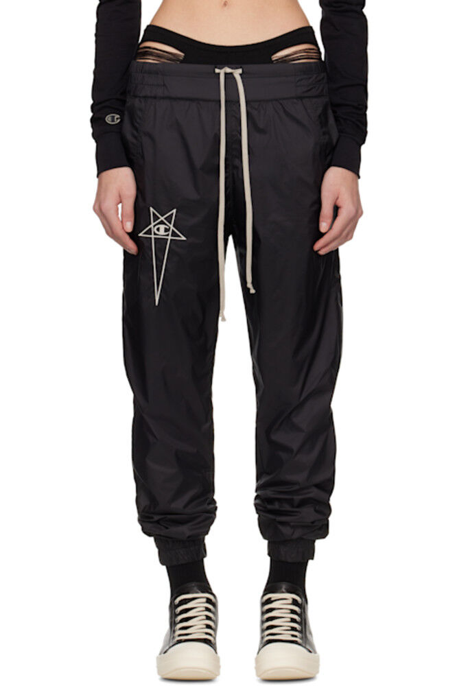 

Черные спортивные штаны Champion Edition Joggers Rick Owens