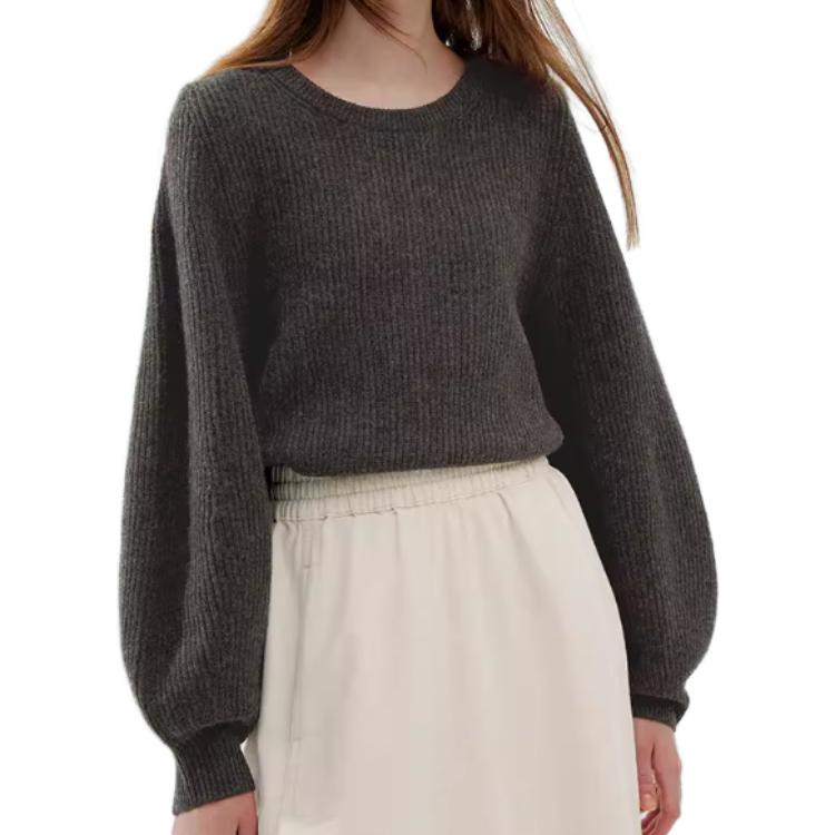 FW23 U Series Свитер женский Тёмный умбра UNIQLO — фото 3