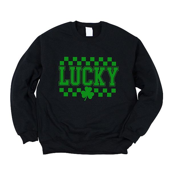 

Свитшот Checkered Lucky Shamrock Simply Sage Market, Midnight