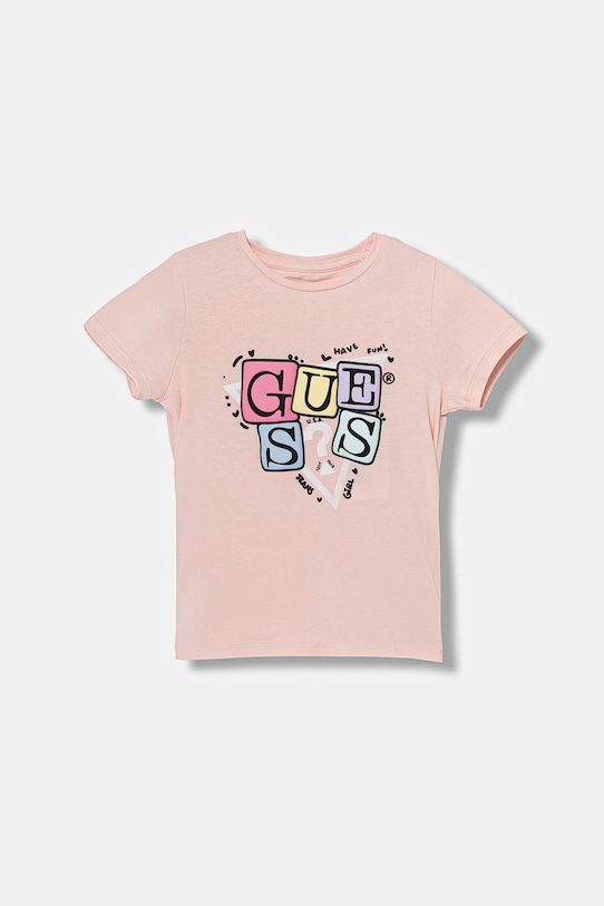 

Детская футболка Guess, розовый