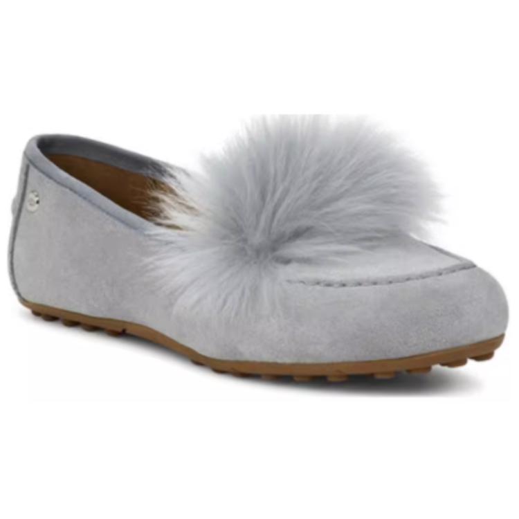 Женские лоферы UGG сине-серые