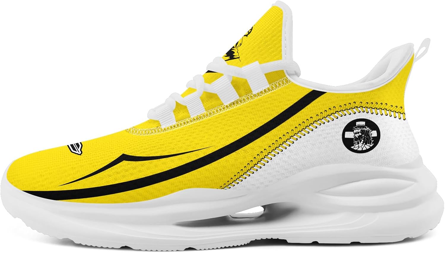 

Кроссовки Onegam Christian для мужчин и женщин, легкие спортивные кроссовки для тенниса, прогулок, тренировок в зале, белый/желтый