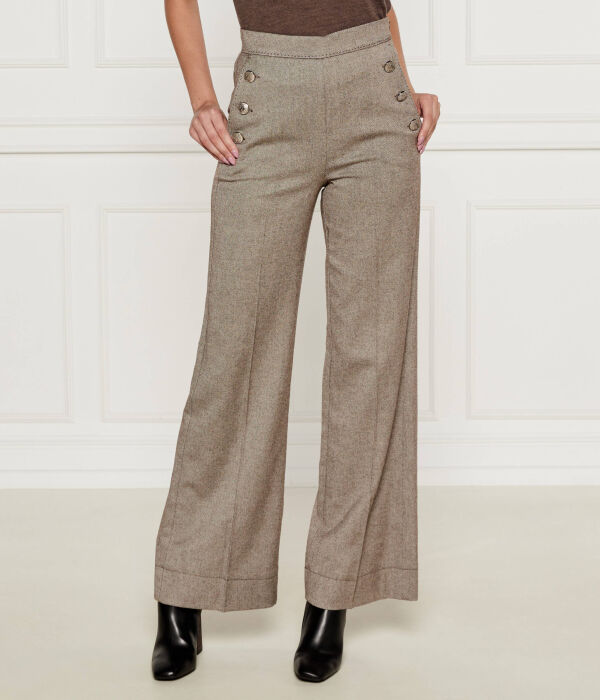 

Брюки Flare fit Marella, серый