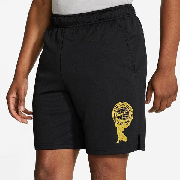 Шорты dri fit спортивные баскетбольные тренировочные быстросохнущие шорты Nike, черный — фото 3