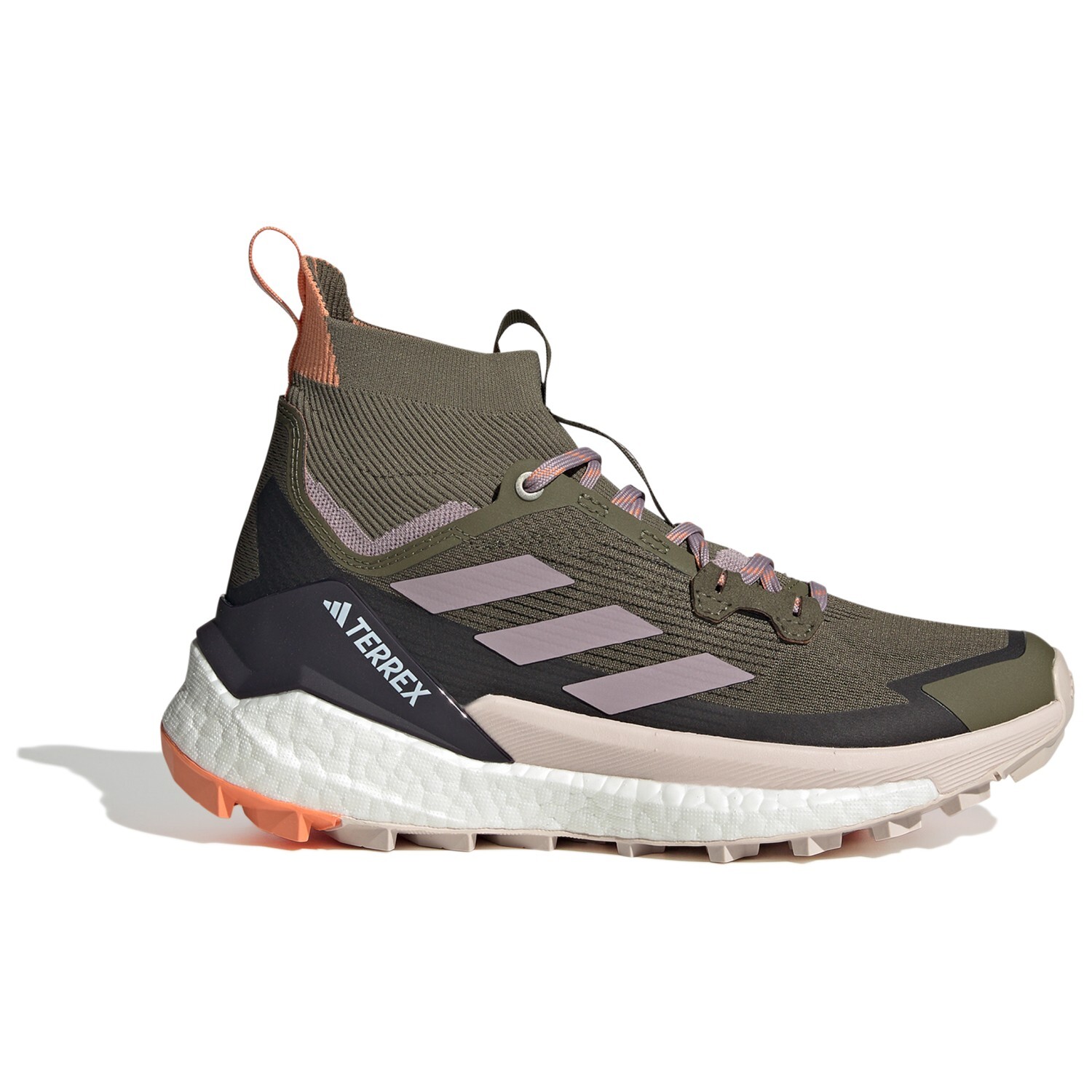 

Походная обувь Adidas Terrex Terrex Free Hiker 2, цвет Olive Strata/Preloved Fig/Amber Tint
