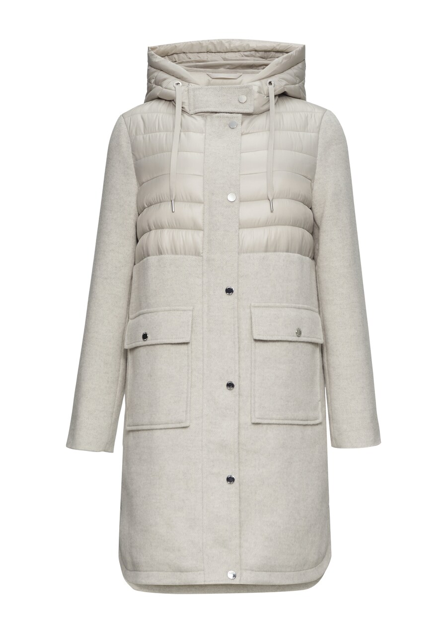 

Пальто межсезонное s.Oliver, светло-серый