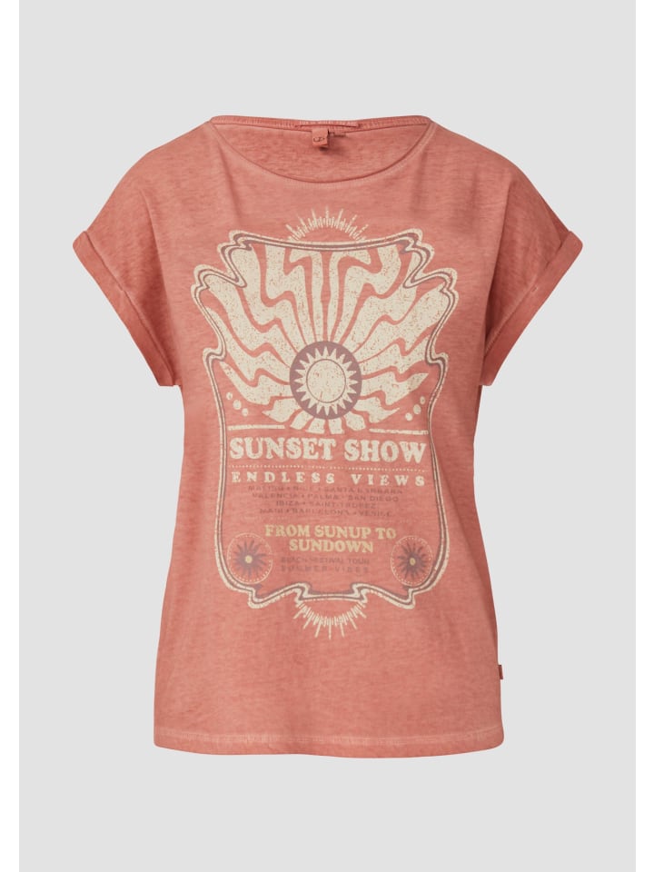 

Футболка цвета 20D1_papaya QS