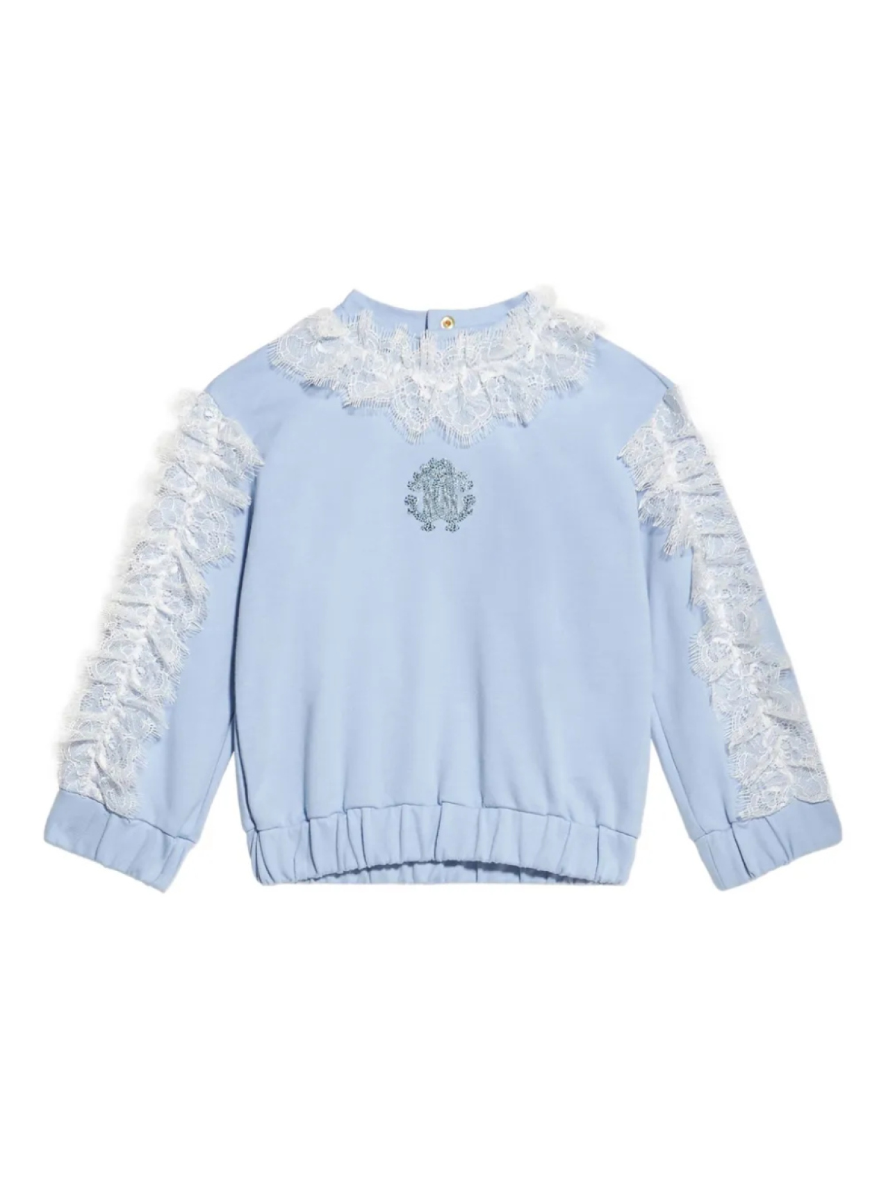 

Толстовка с логотипом RC Monogram Roberto Cavalli Junior, синий